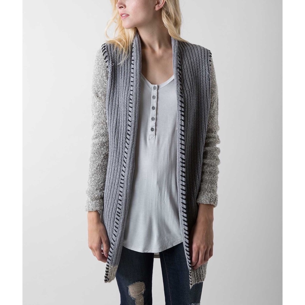 BKE Chunky Knit Cardigan Sweater